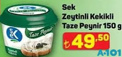 SEK ZEYTİNLİ KEKİKLİ TAZE PEYNİR 150 G